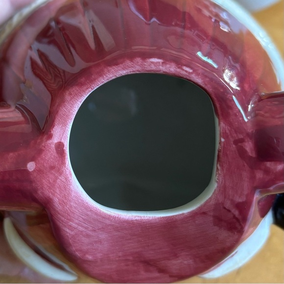 Sakura Debbie Mumm Short & Stout Santa Claus Christmas Hand Painted Teapot - Picture 3 of 11